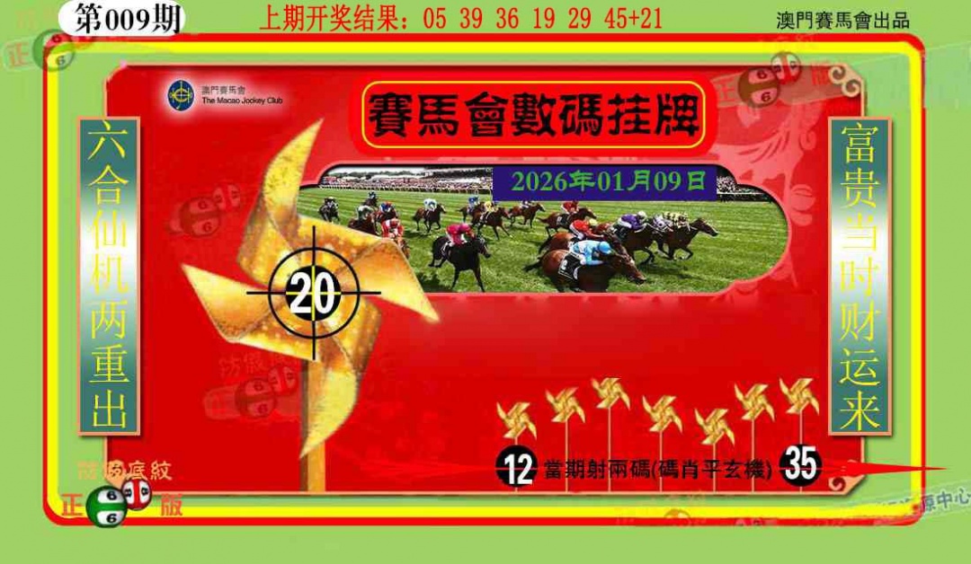 009期数码挂牌[图]