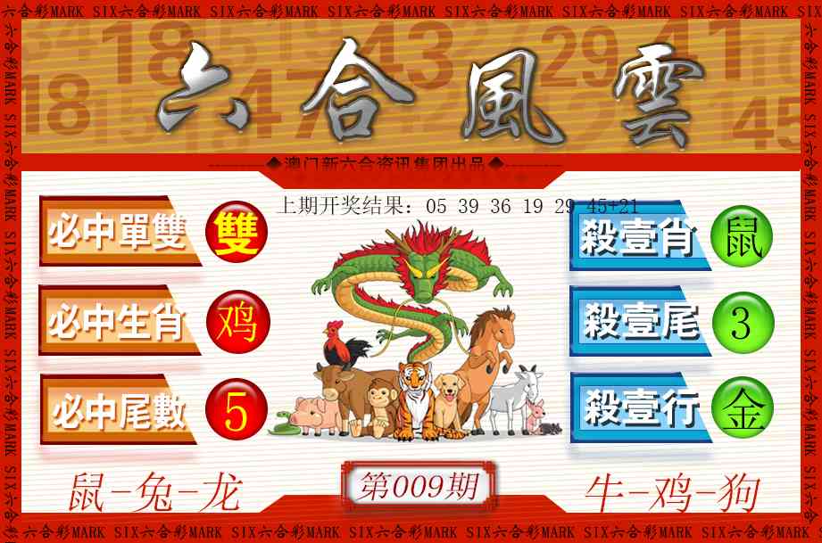 009期六合风云[图]