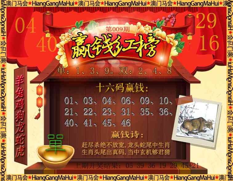 009期内部密传[图]