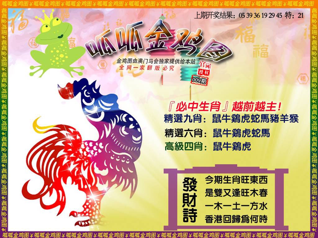 009期金鸡4[图]