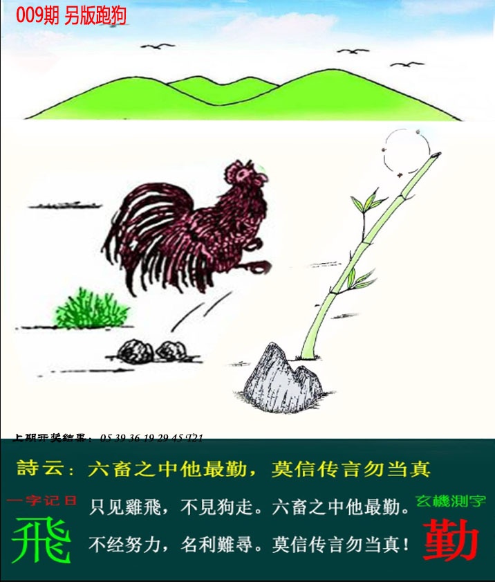 009期澳门跑狗另版[图]