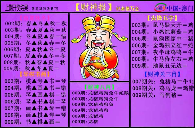 009期紫财神[图]
