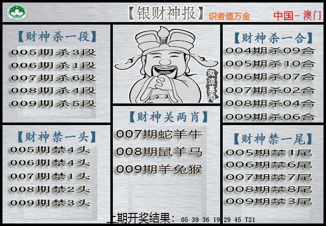 009期银财神[图]