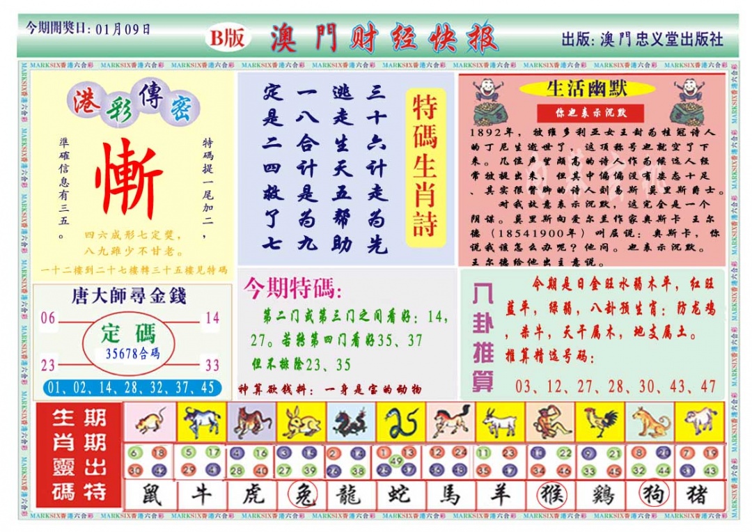 009期财经快报B[图]