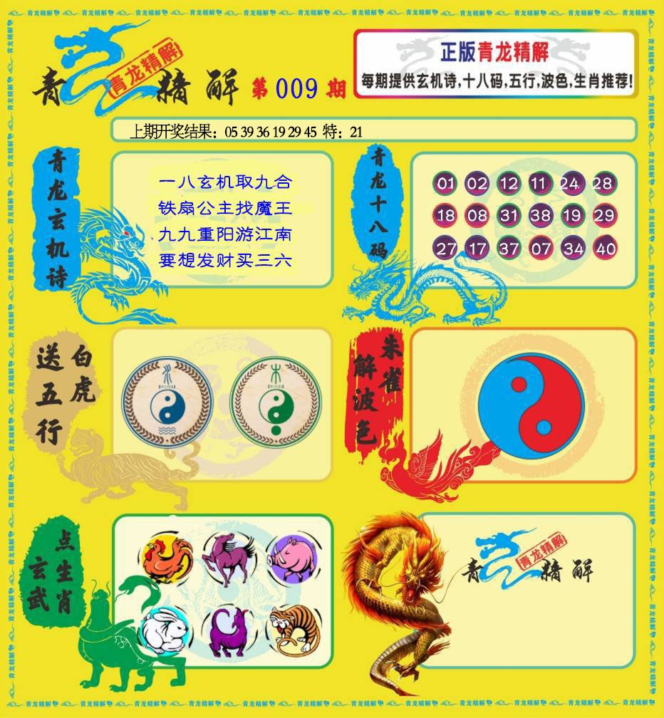 009期青龙精解[图]