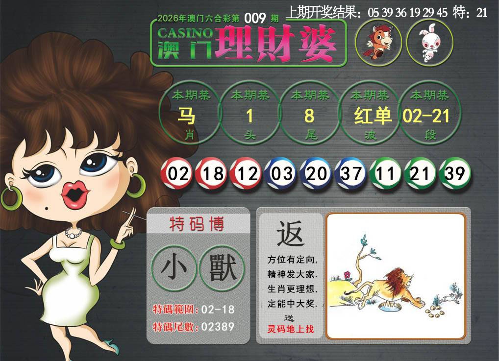 009期澳门理财婆[图]