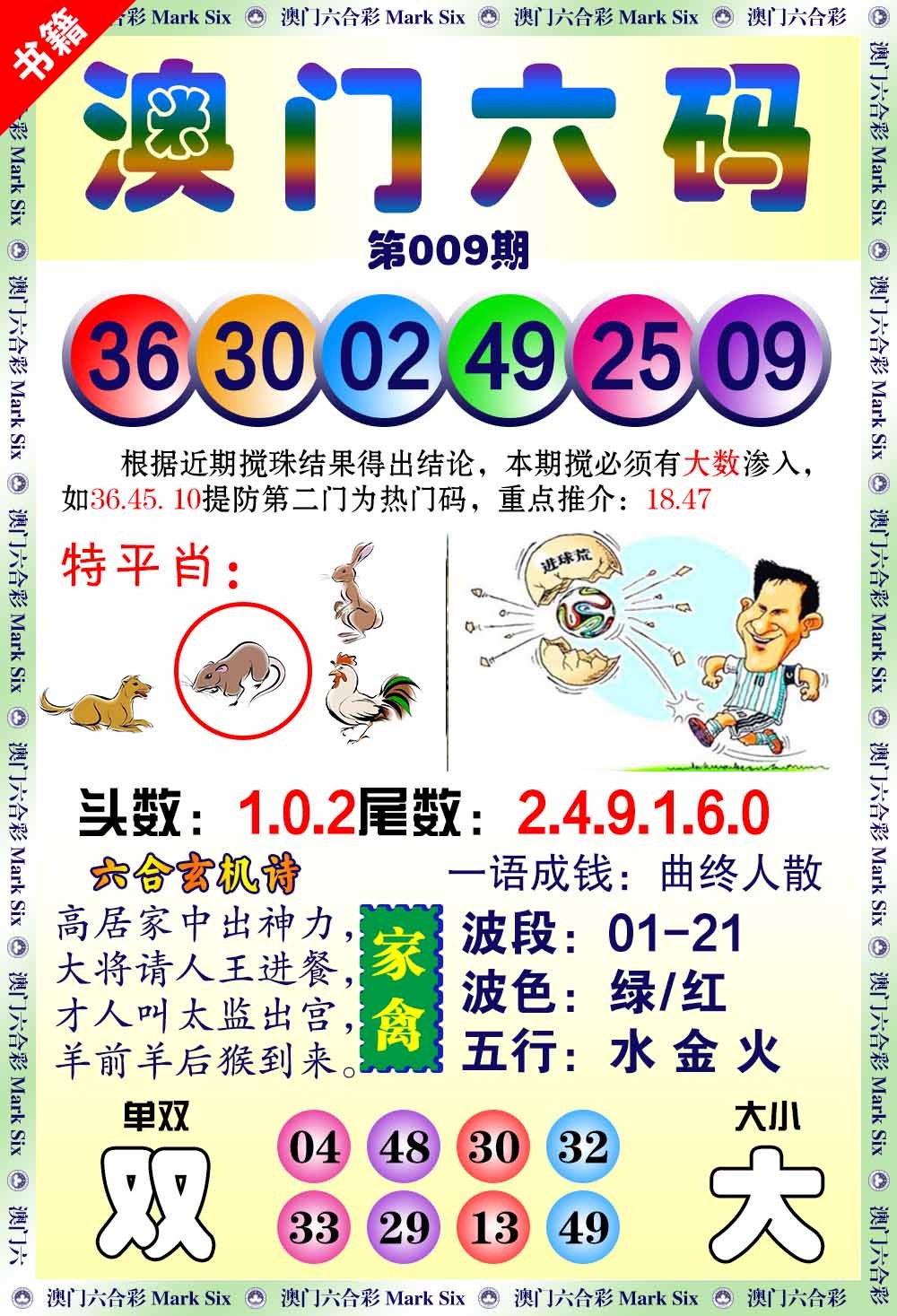 009期澳门望子成龙[图]