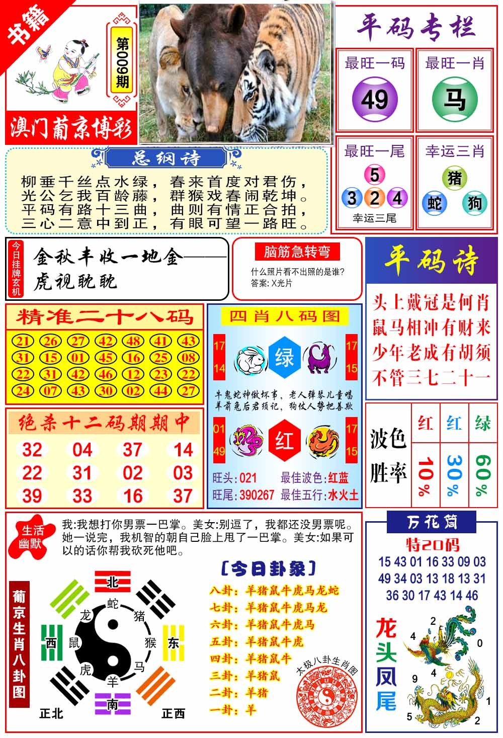 009期澳门万花筒[图]