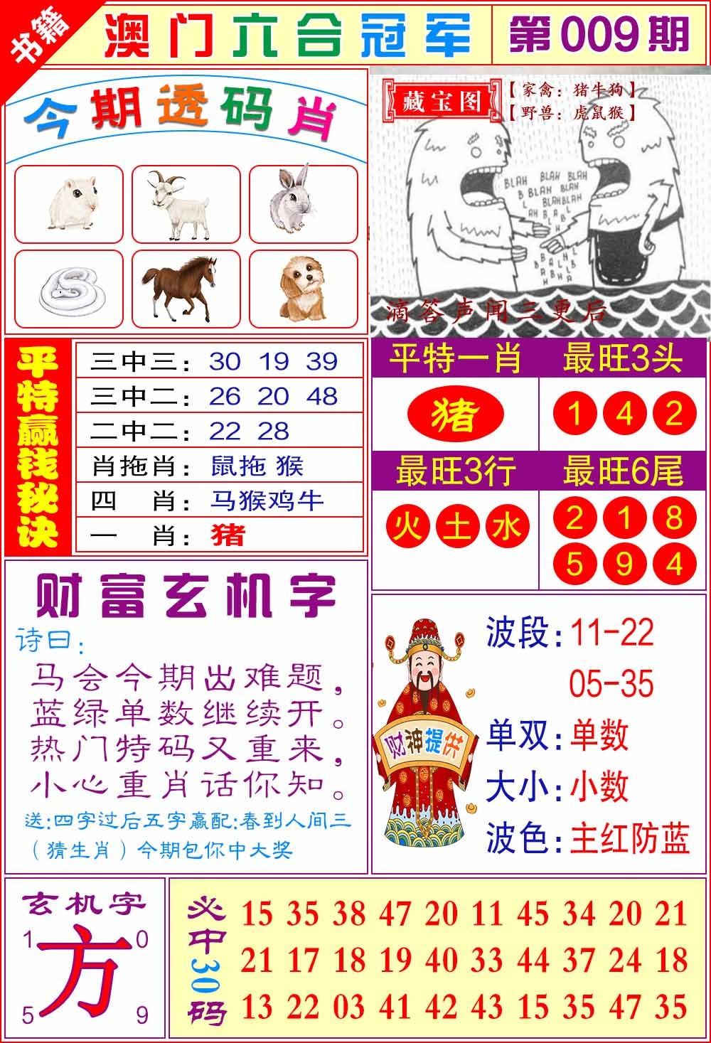 009期澳门六合冠军[图]