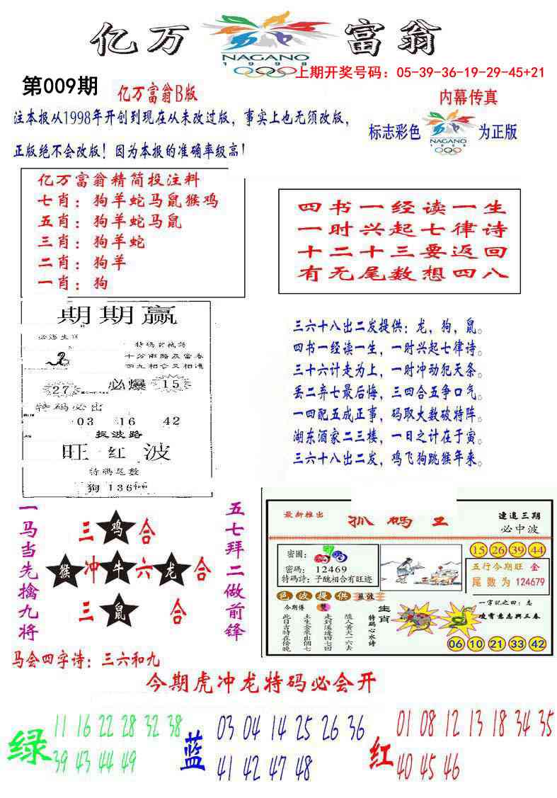 009期亿万富翁B[图]