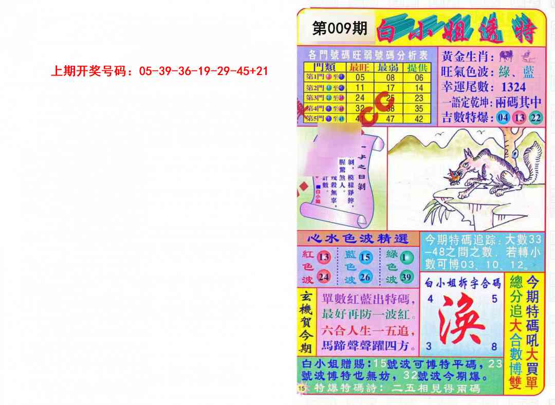 009期白小姐透特[图]