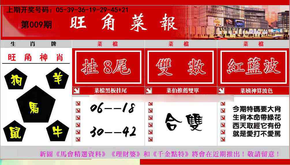 009期旺角菜报[图]