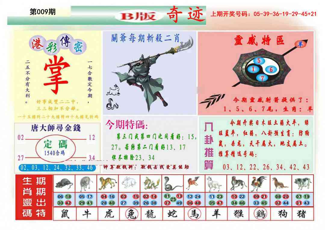 009期九龍奇迹B(推荐)[图]