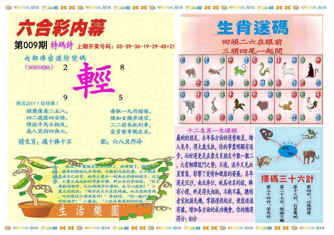 009期九龍内幕B(推荐)[图]