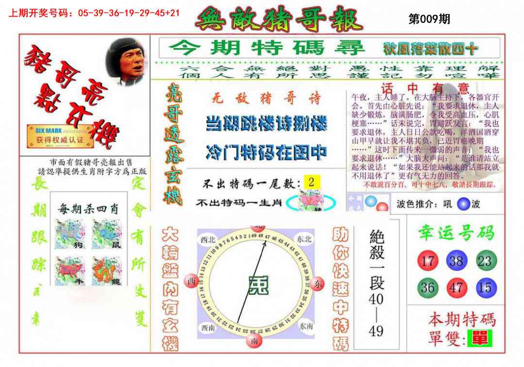 009期无敌猪哥[图]