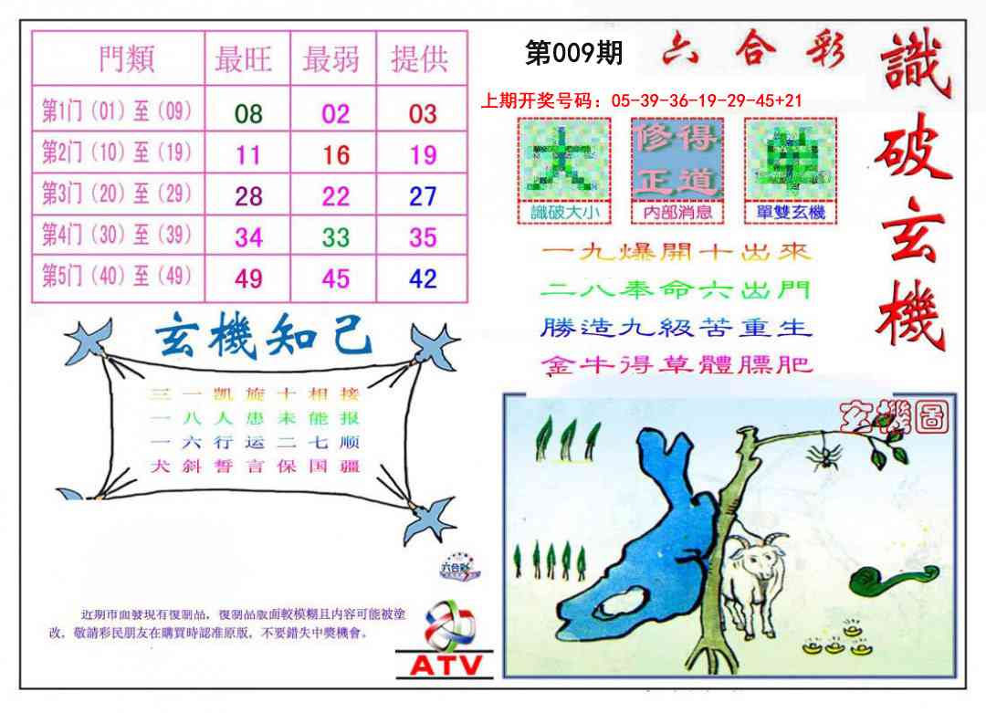 009期识破玄机[图]