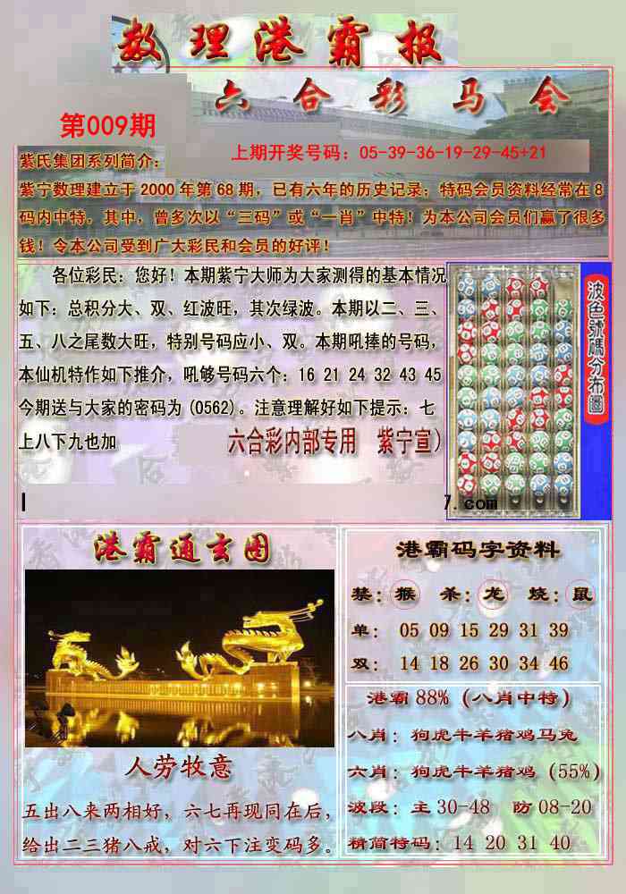 009期港霸报[图]