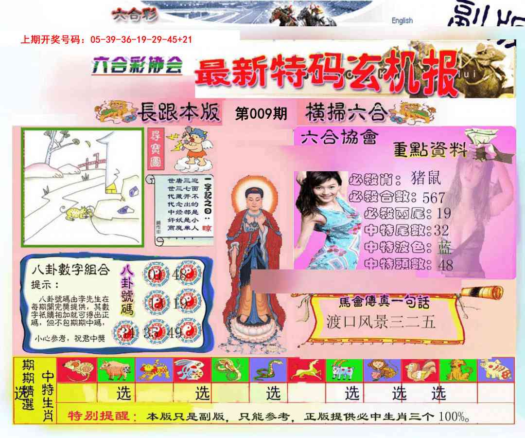 009期九龍内幕玄机报[图]