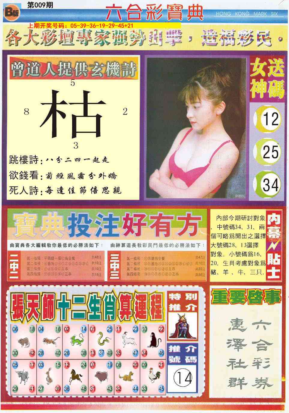 009期六合宝典B[图]