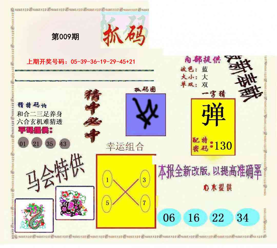 009期新抓码王[图]