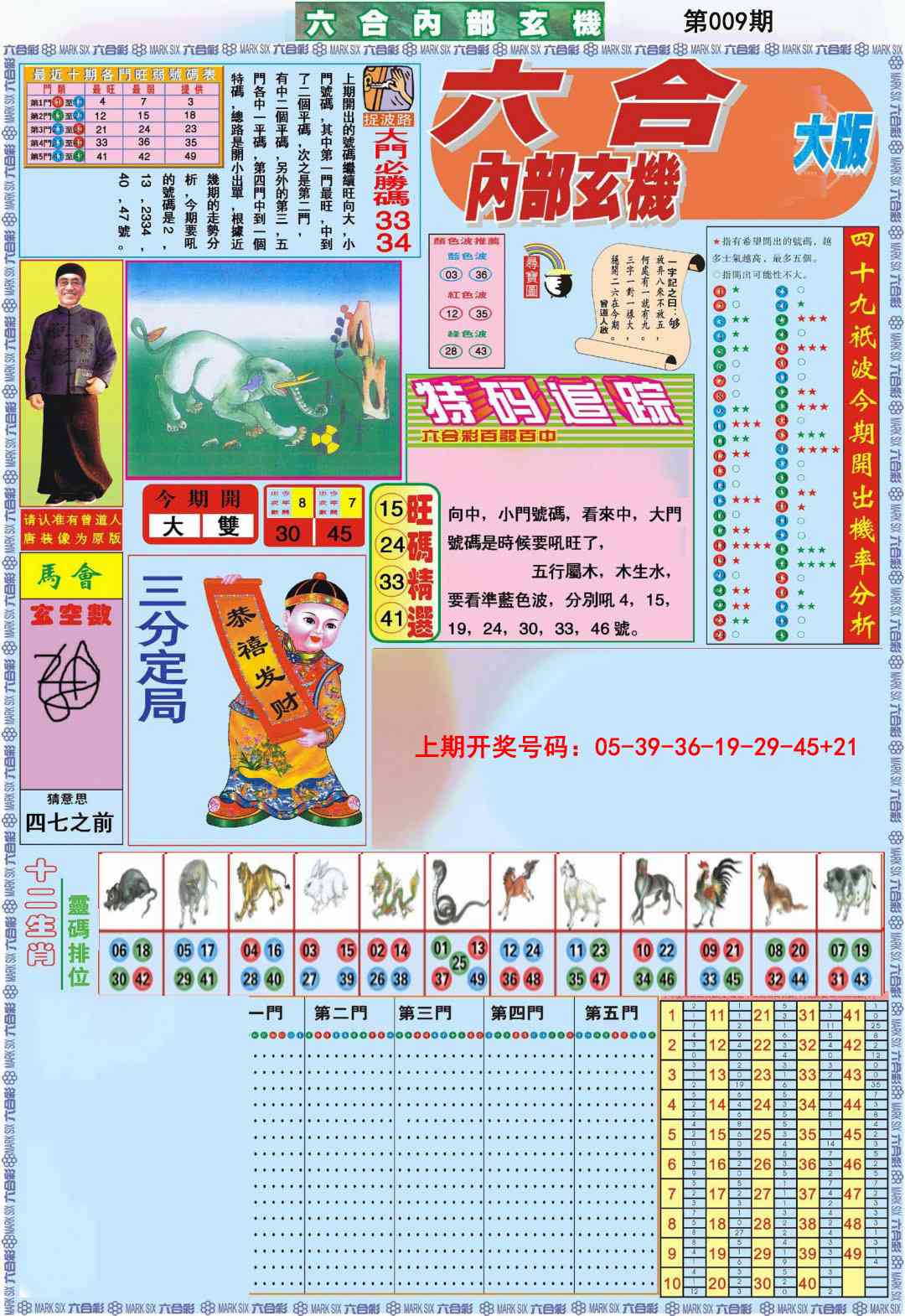 009期六合内部A加大版[图]