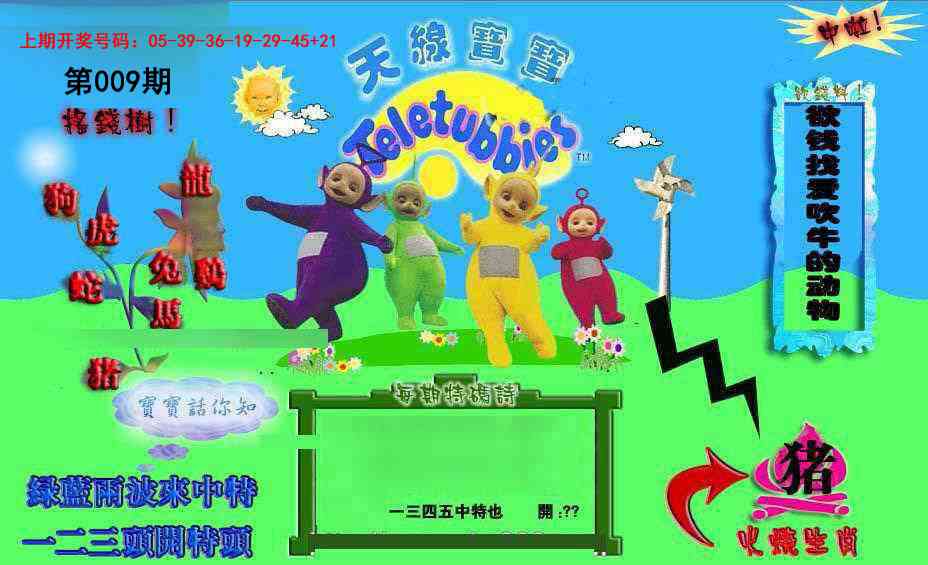 009期正版天线宝宝D[图]