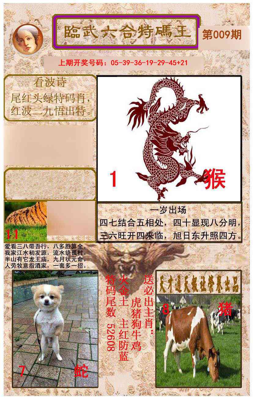 009期临武六合特码王[图]