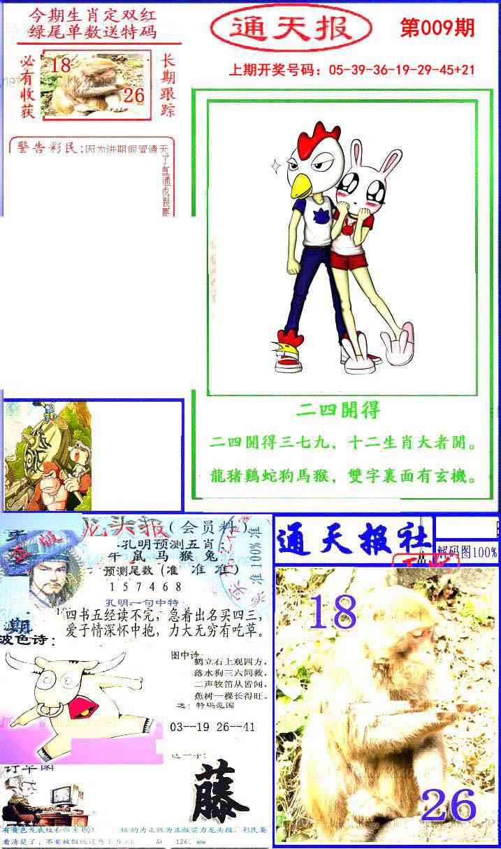 009期实力通天报[图]