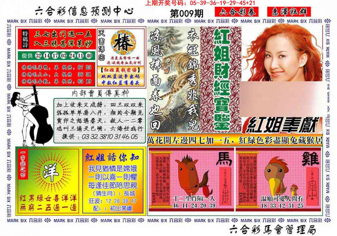 009期红姐财经宝鉴[图]