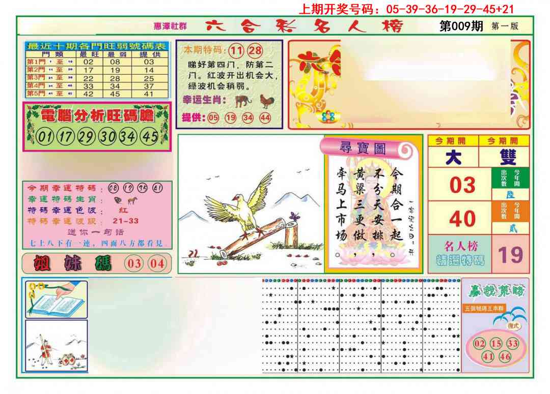 009期名人榜A[图]